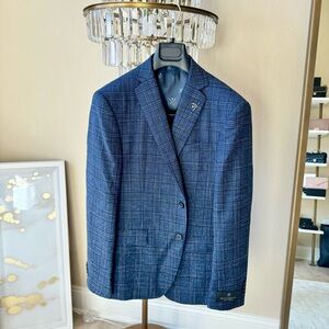 John Varvatos Plaid Sport Coat